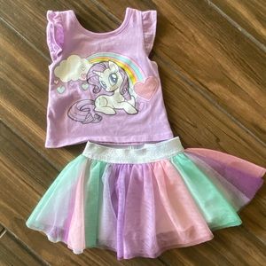 My Little Pony Top and Tutu Set